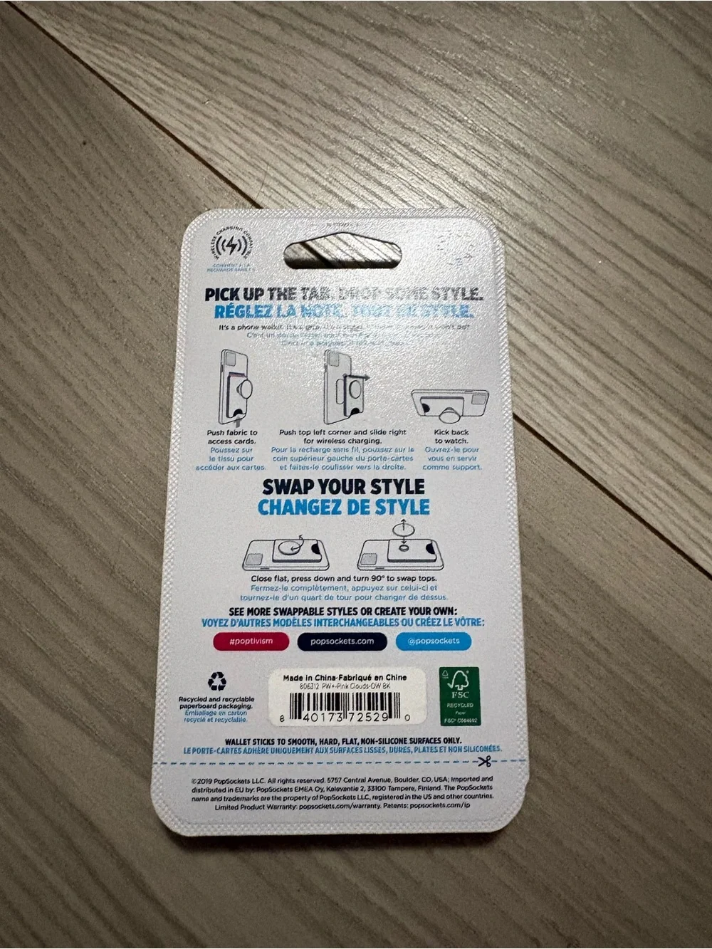 Popwallet + Phone Wallet + Grip & Stand